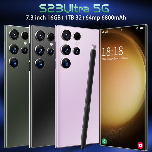 S23 +ultra 5G 16+1TB جوال ممتاز جدا